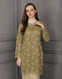 BAJU KURUNG PAHANG MODEN ELINA (PALE OLIVE)